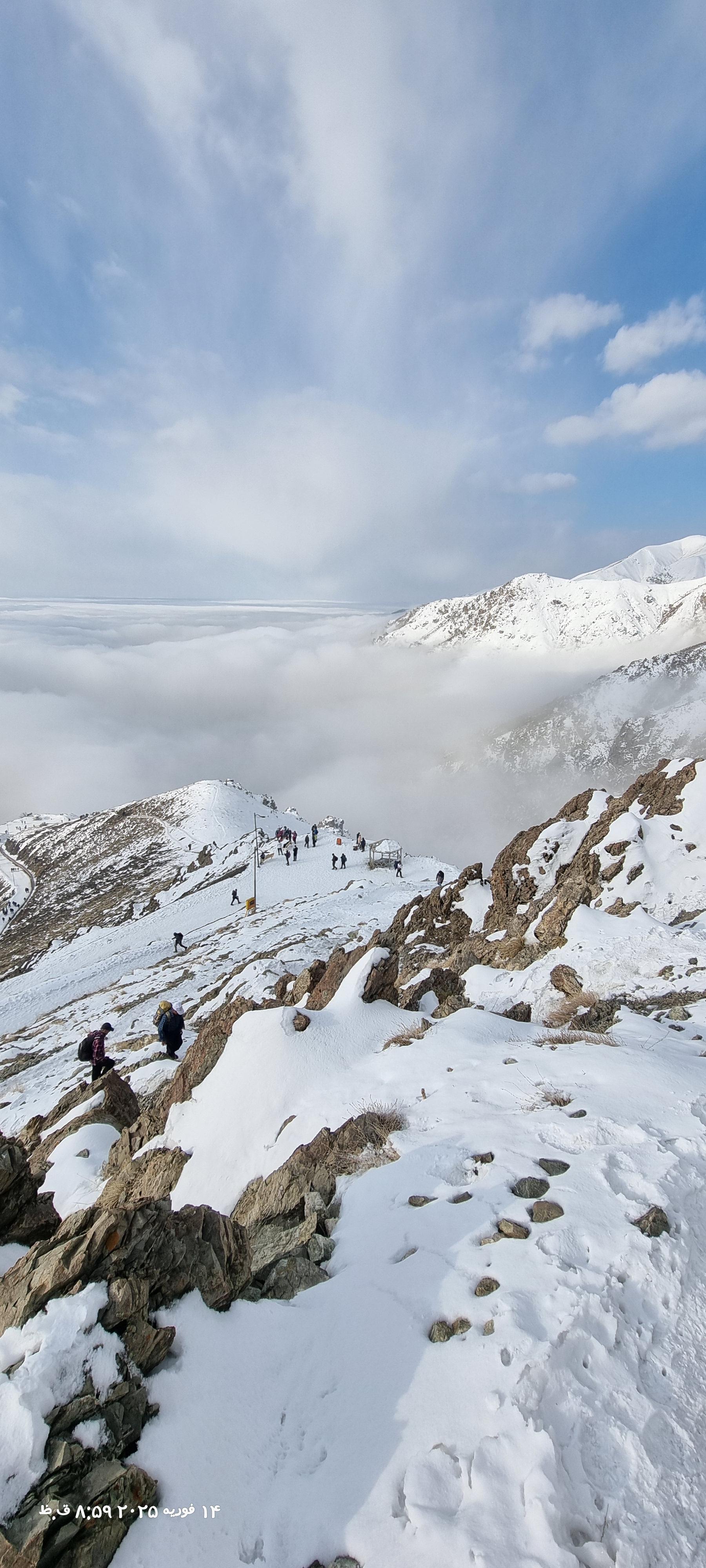 عکس ایستگاه 2 تله کابین توچال