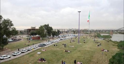 عکس پارک جزیره اهواز