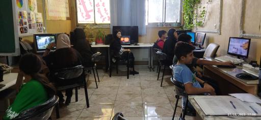 عکس آموزشگاه کامپیوتر سوری