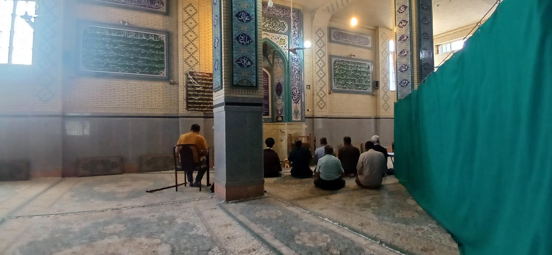 عکس مسجد و مدرسه آیت الله حسینی قزوینی