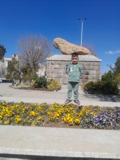 عکس مجسمه شیر سنگی