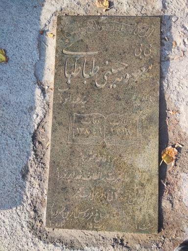 عکس مزار معصومه حسینی طباطبایی