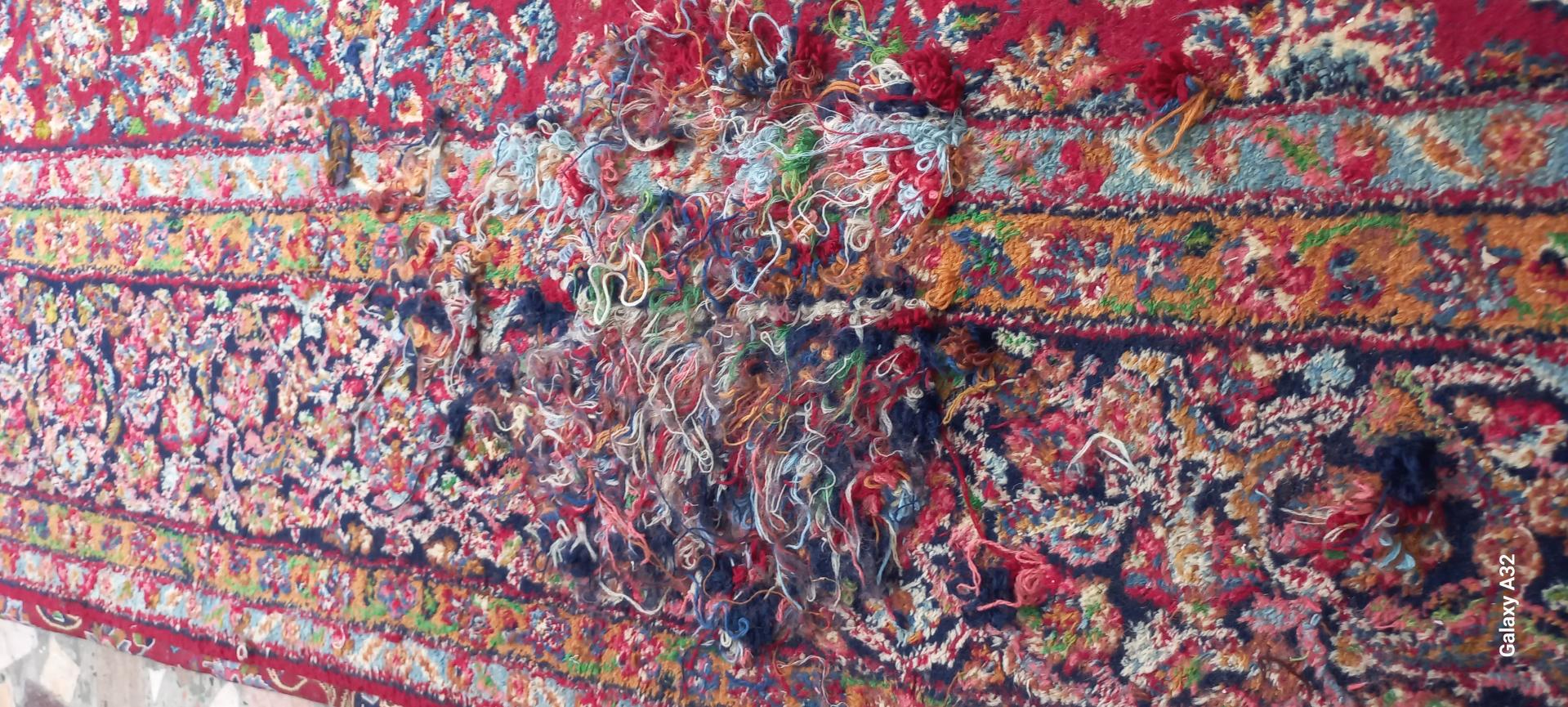 عکس تعمیرات فرش مهران