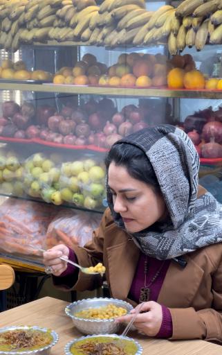 عکس آبمیوه بستنی و آش کاکو شیرازی