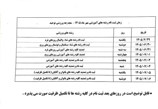 عکس استخر توحید تهران