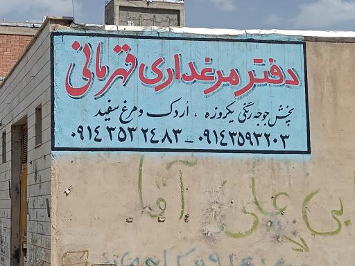 عکس دفتر مرغداری قهرمانی 