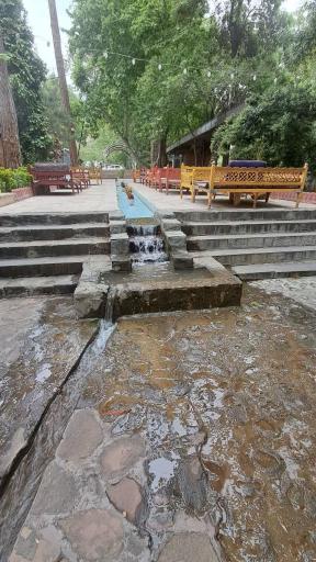 عکس باغ رستوران ارغوان 