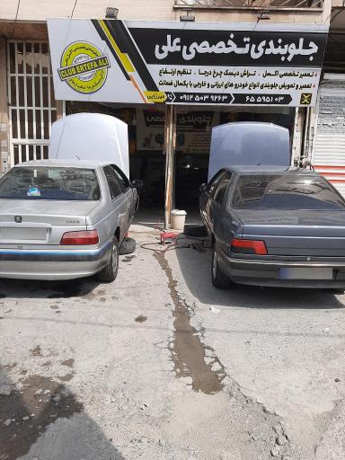 عکس جلوبندی تخصصی علی