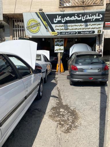 عکس جلوبندی تخصصی علی
