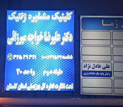 عکس کلینیک مشاوره ژنتیک دکتر خواجه میرزایی