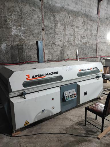 عکس خدمات cnc و وکیوم شمس