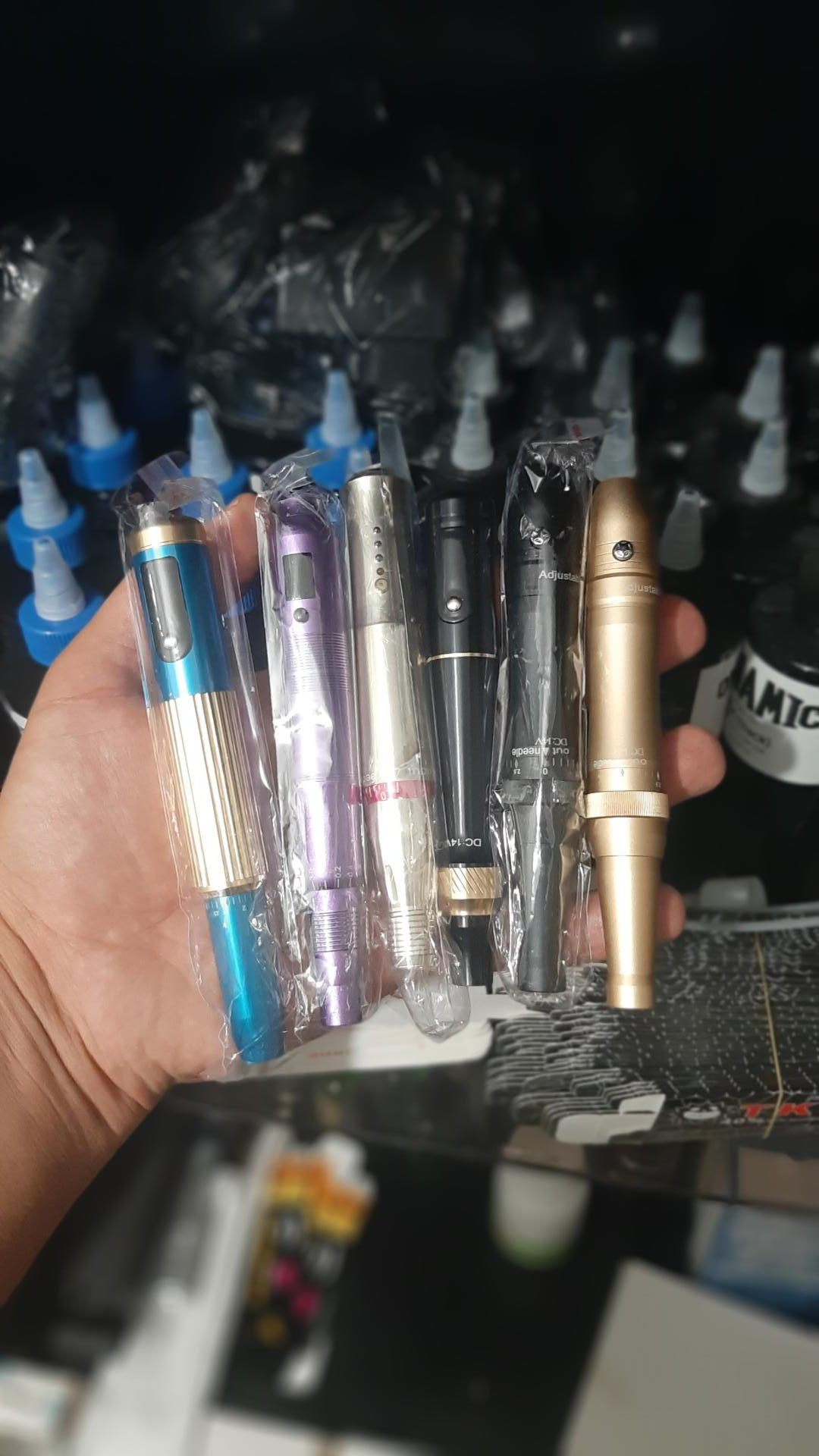 عکس لوازم تتو مقدم کرج