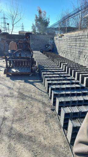 عکس کارگاه تولیدی بلوک دیواری