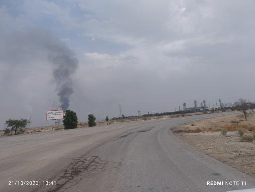 عکس کارخانه بازیابی اتان شرکت پتروشیمی مارون