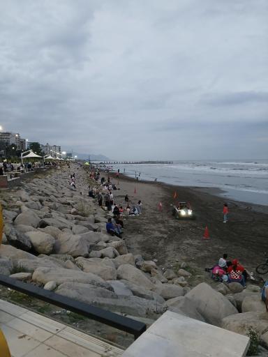 عکس پیاده راه ساحلی تنکابن 