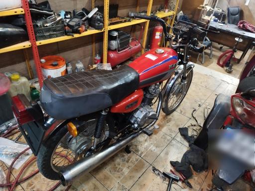 عکس تعمیرگاه موتورسیکلت عافیل