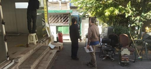 عکس میدان میوه و تره بار لویزان