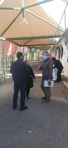 عکس میدان میوه و تره بار لویزان