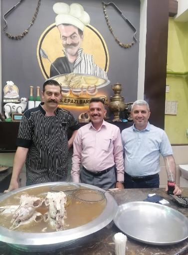 عکس کله پزی بره سفید 