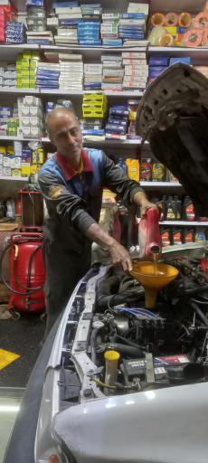 عکس تعویض روغنی  اتو پارس