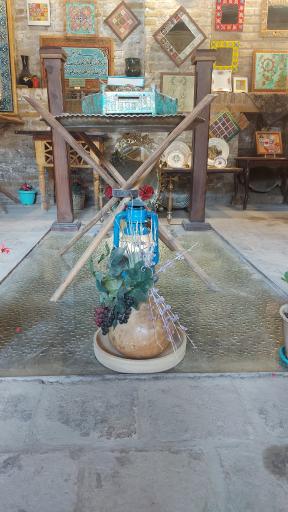 عکس نمایشگاه آثار کاشی موزاییک آرت ثامن