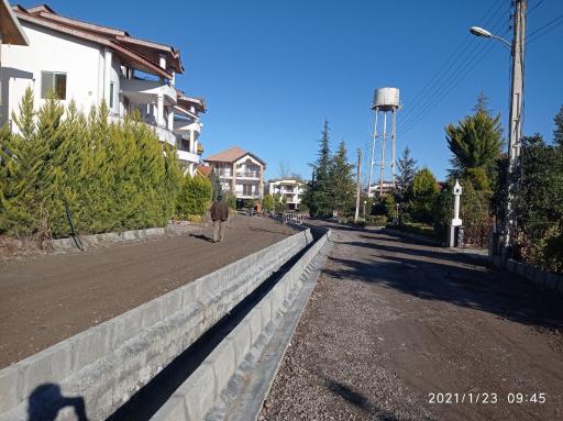 عکس خدمات محوطه سازی و آسفالت کاری راه پیمان سراب