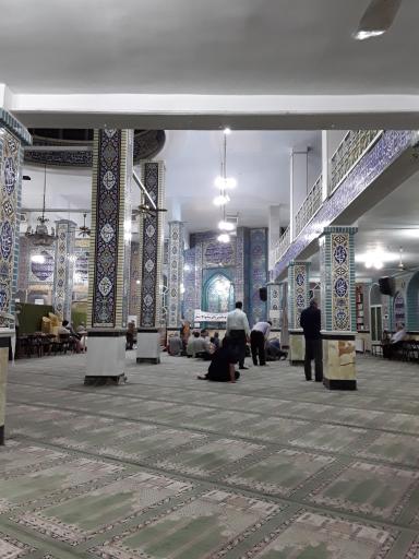 عکس مسجد اعظم زرین شهر