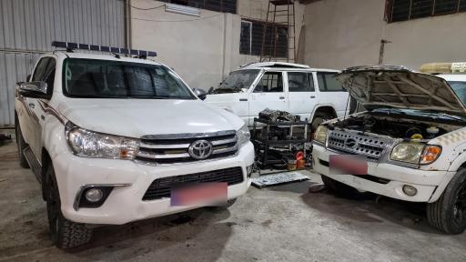 عکس تعمیرگاه تخصصی تویوتا نیسان ایران آفرود