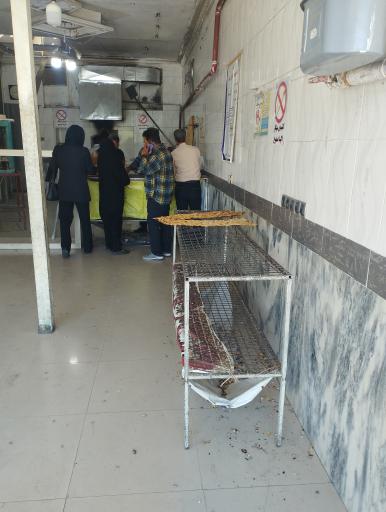 عکس نانوایی سنگکی