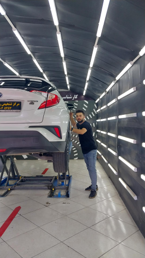 عکس تشخیص رنگ و کارشناسی فنی خودرو نوروزی 1