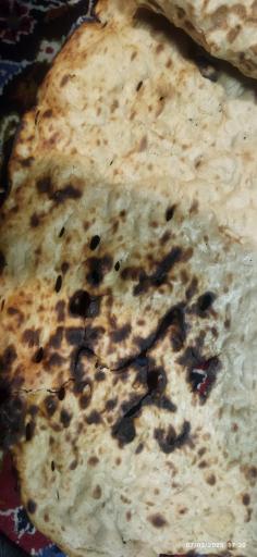 عکس نانوایی سنگک