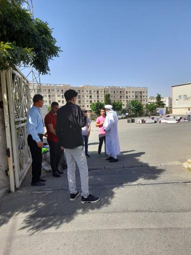 عکس مصلی نماز عید اهل سنت عیدگاه