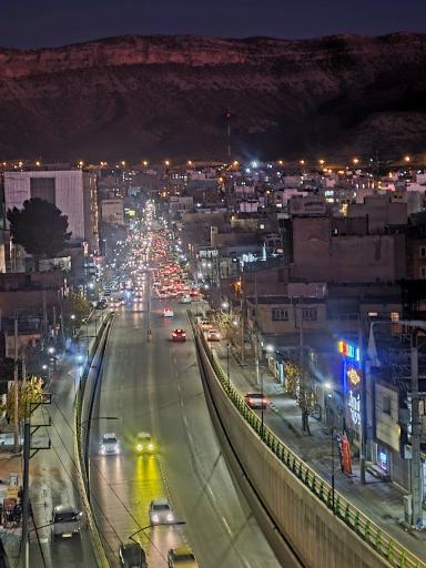 عکس چهارراه رسالت