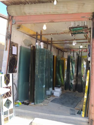 عکس شیشه بری نیازی 