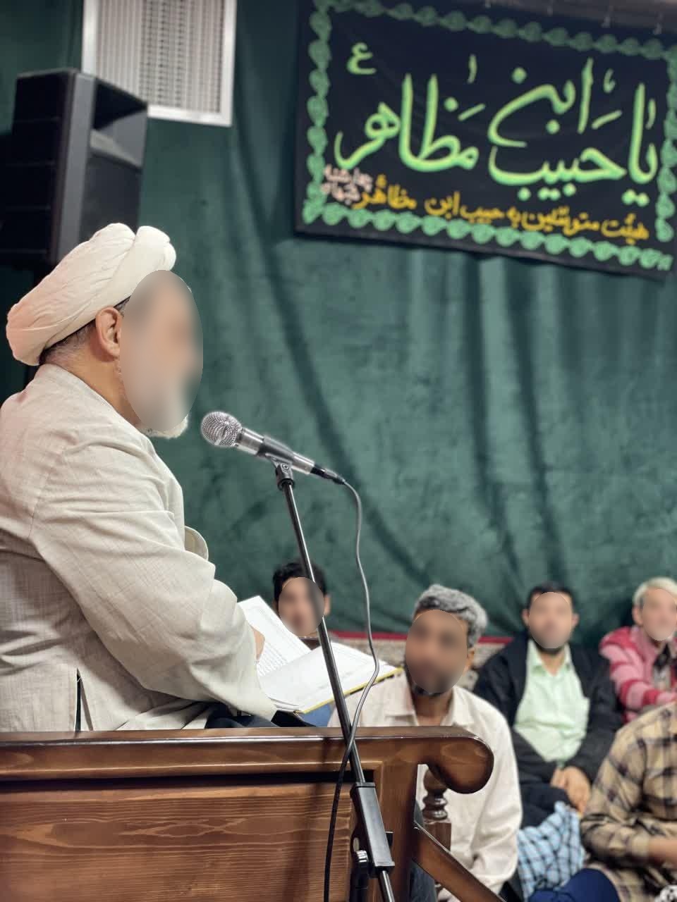 عکس هیئت حبیب بن مظاهر علیه السلام