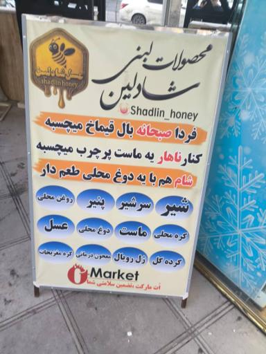 عکس محصولات لبنی شادلین
