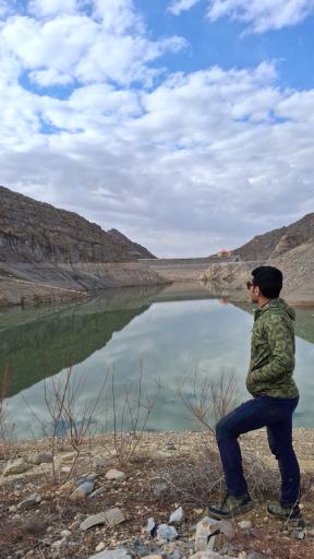 عکس دریاچه سد ارداک