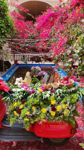 عکس هتل سنتی کهن کاشانه یزد