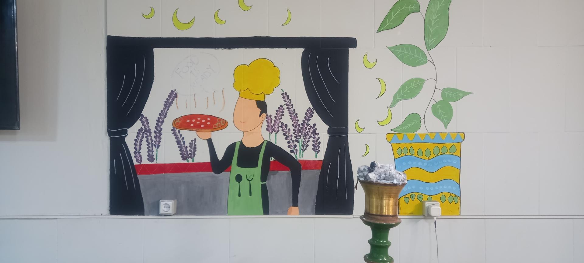 عکس سفره خانه گندم