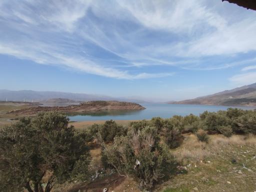 عکس دریاچه سد سفیدرود