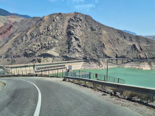 عکس دریاچه سد سفیدرود