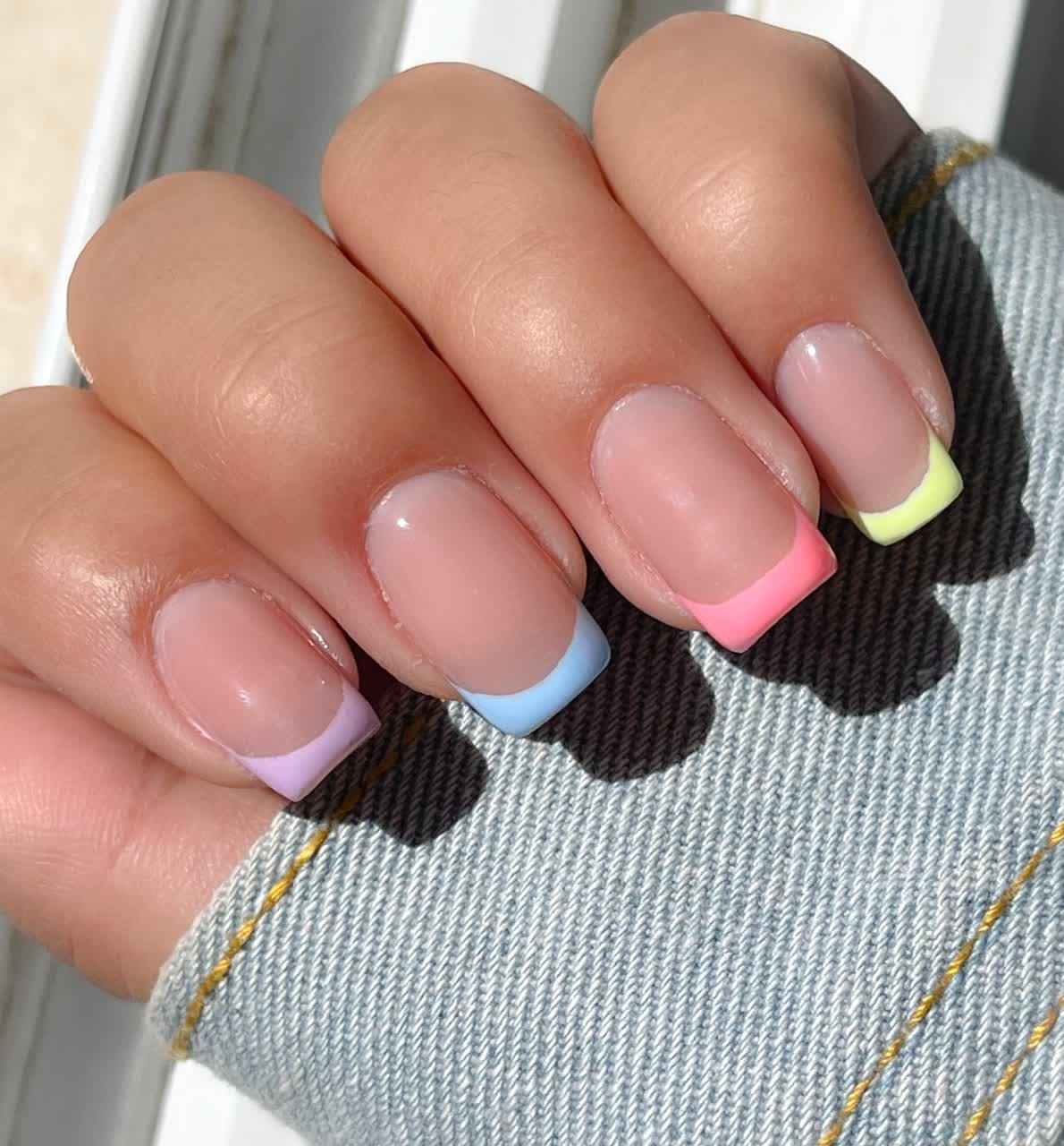 عکس کاشت ناخن ریحانه