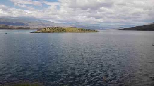 عکس دریاچه سد سفیدرود