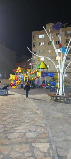 عکس باغ راه ملت