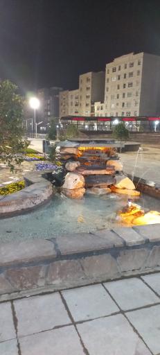 عکس باغ راه ملت