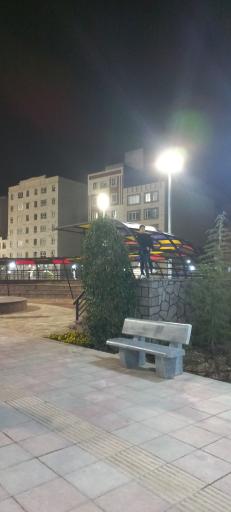 عکس باغ راه ملت