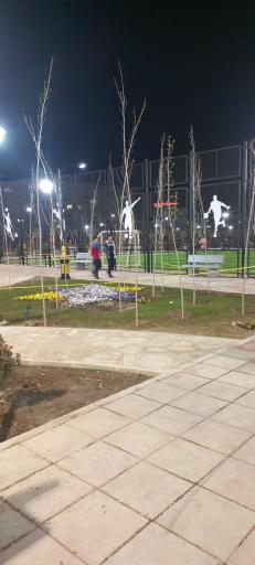 عکس باغ راه ملت