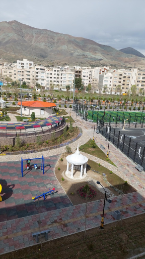 عکس باغ راه ملت