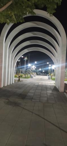 عکس باغ راه ملت