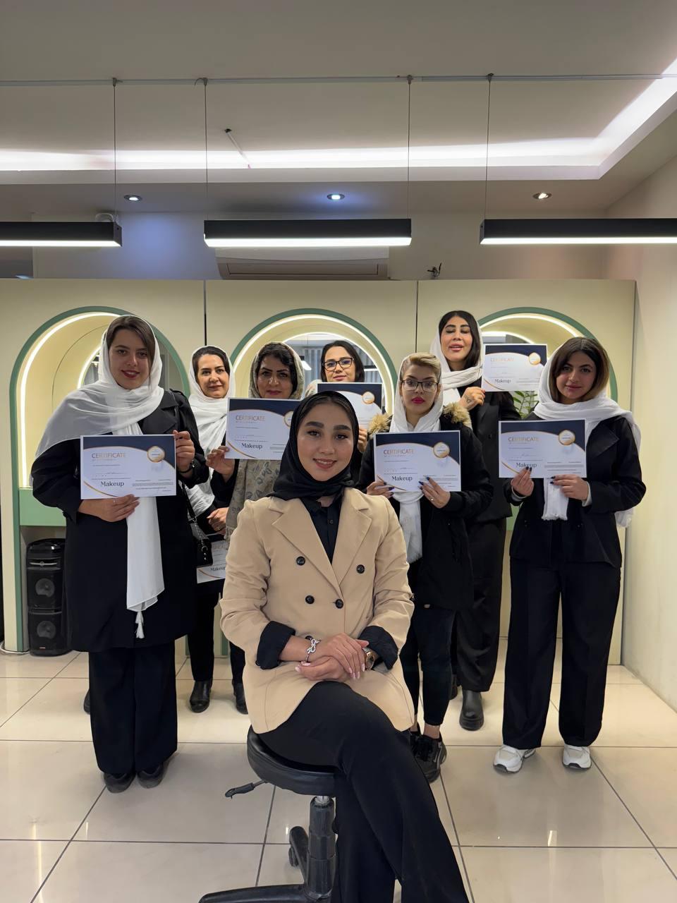 عکس مرکز تخصصی میکاپ معصومه رستمی 